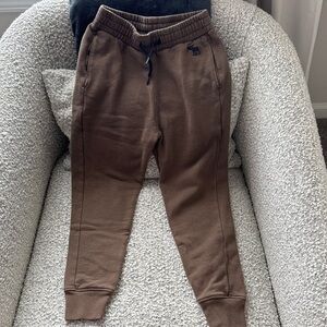 Abercrombie kids Brown Jogger Sweatpants 7/8